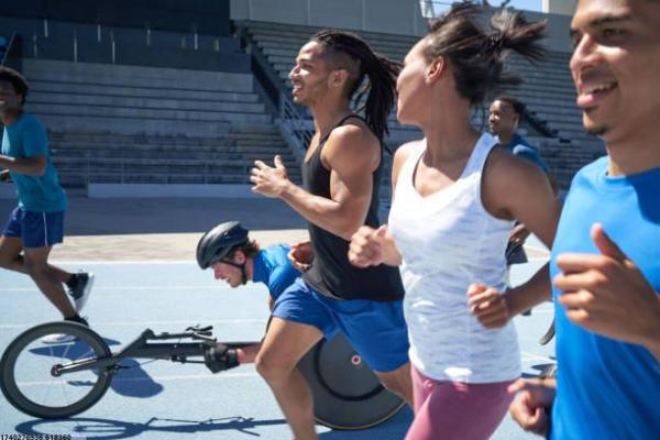 可爱的体育项目运动卡通版展示